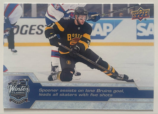 2016-17 Upper Deck NHL Winter Classic Jumbo Ryan Spooner #WC-12