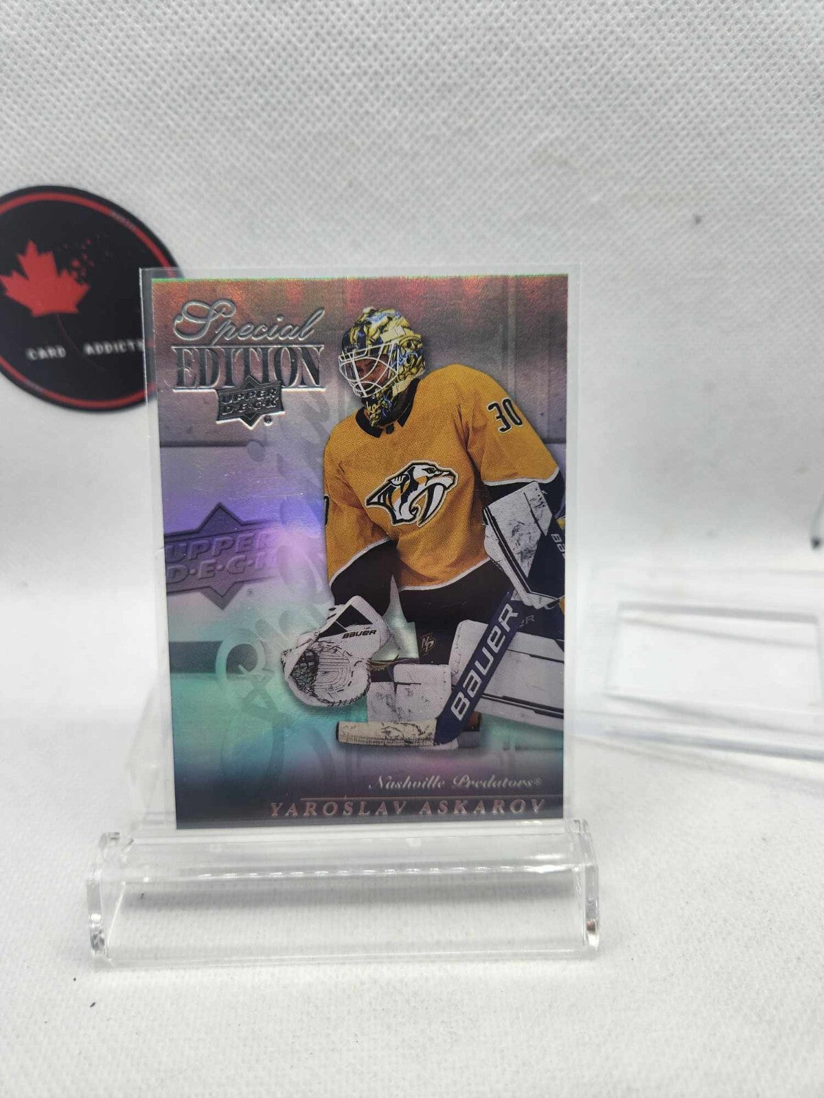 Nashville Predators - Yaroslav Askarov - 23/24 UD Series 1 - Special Edition