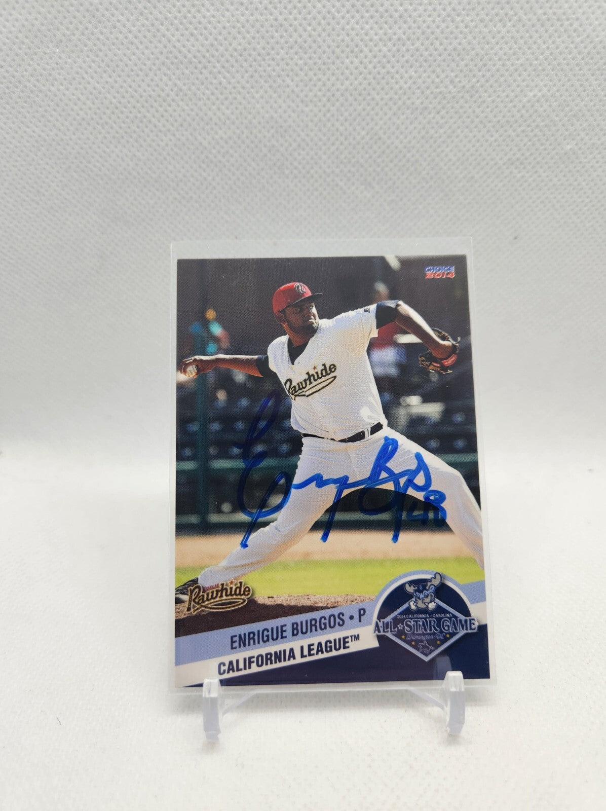 Enrique Burgos Hand-Signed