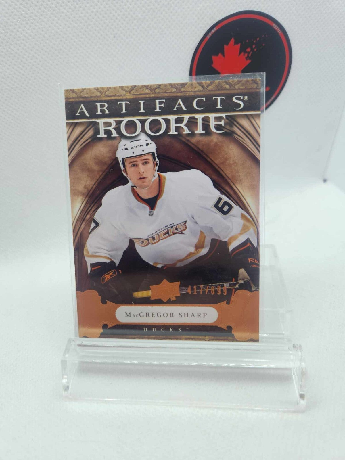 2009-10 Upper Deck Artifacts Rookie /699 MacGregor Sharp #230 Rookie RC