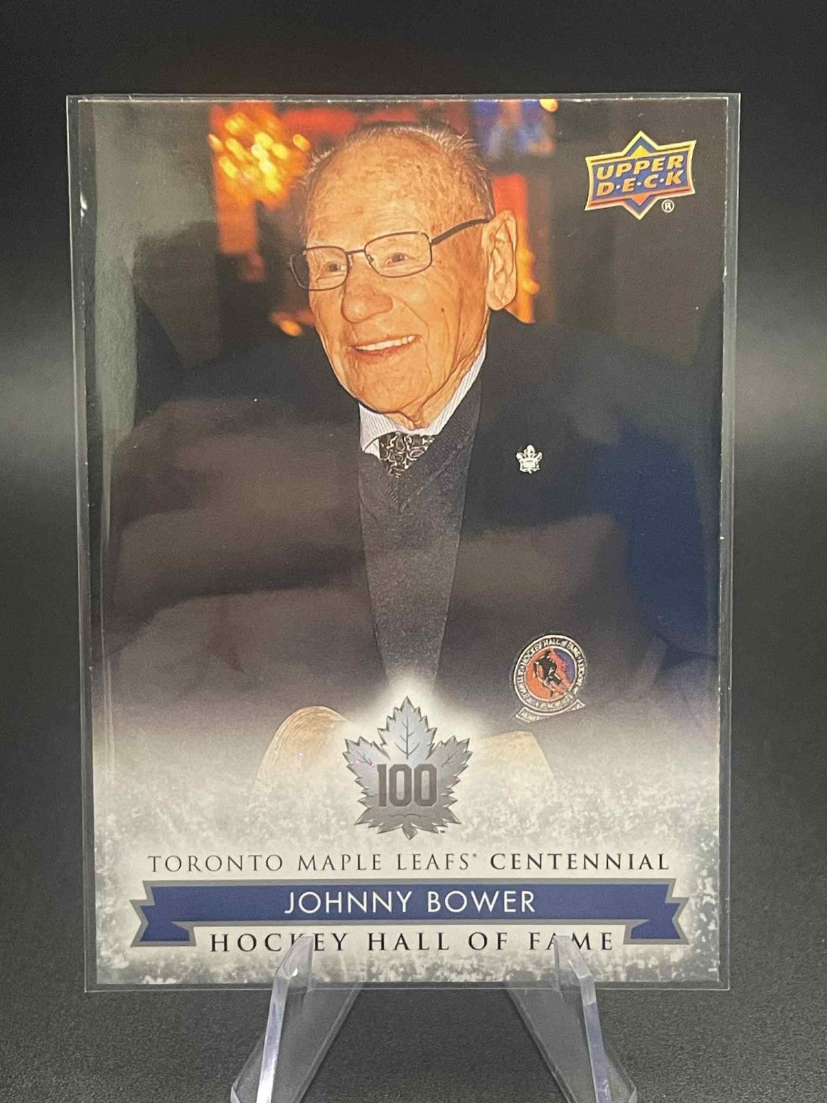 Johnny Bower 2017-18 Upper Deck Toronto Maple Leafs Centennial SP #159