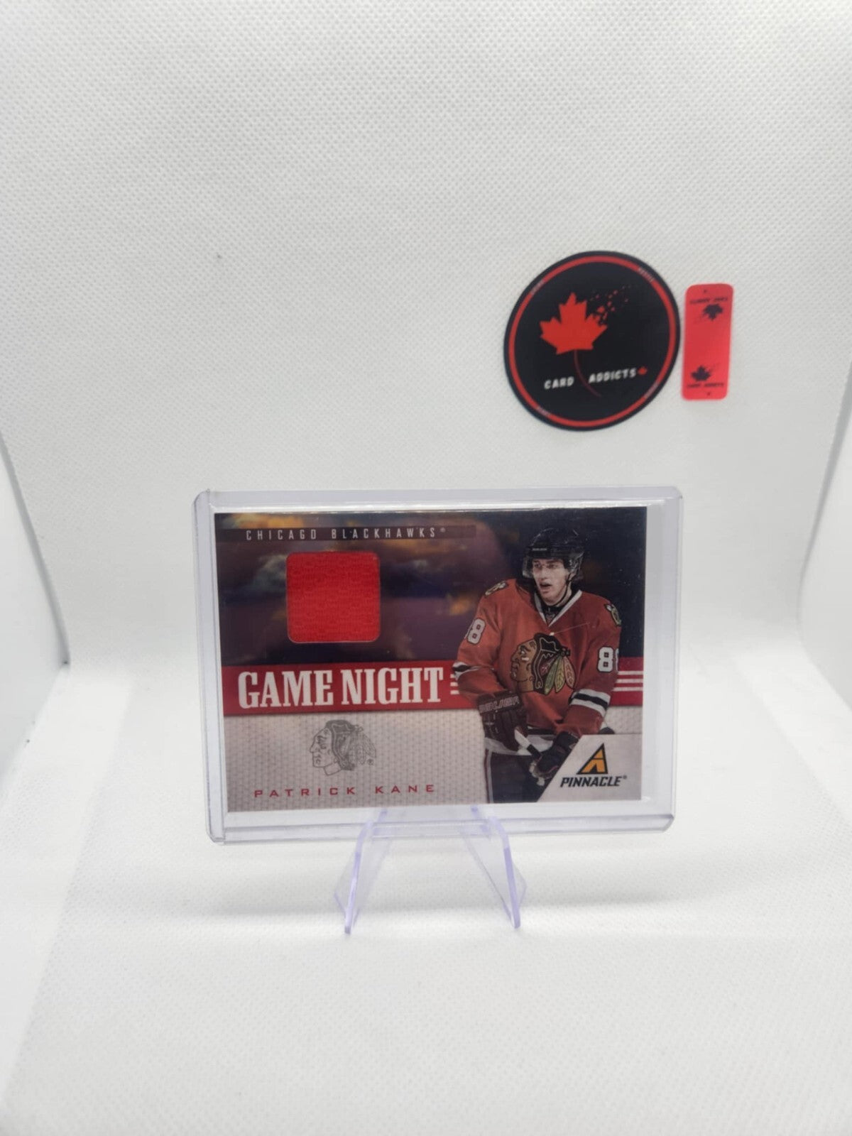 2011-12 Pinnacle Game Night Jersey Patrick Kane Chicago Blackhawks RARE RED
