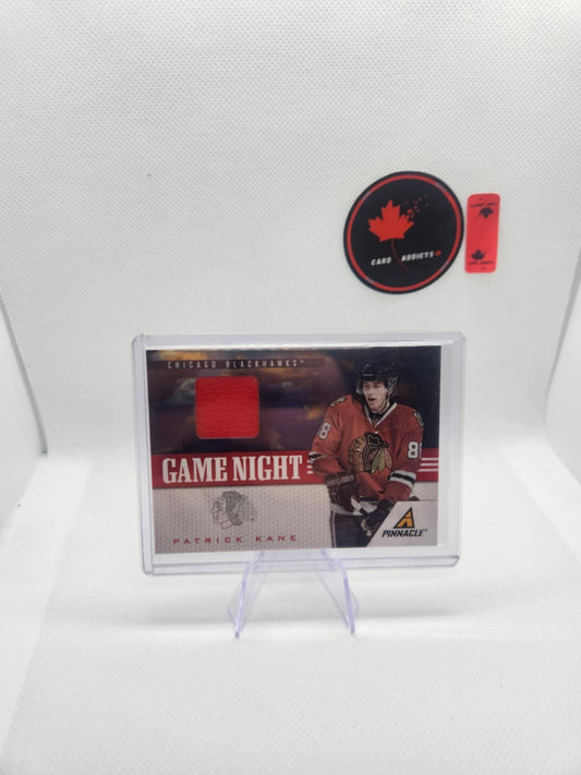 2011-12 Pinnacle Game Night Jersey Patrick Kane Chicago Blackhawks RARE RED