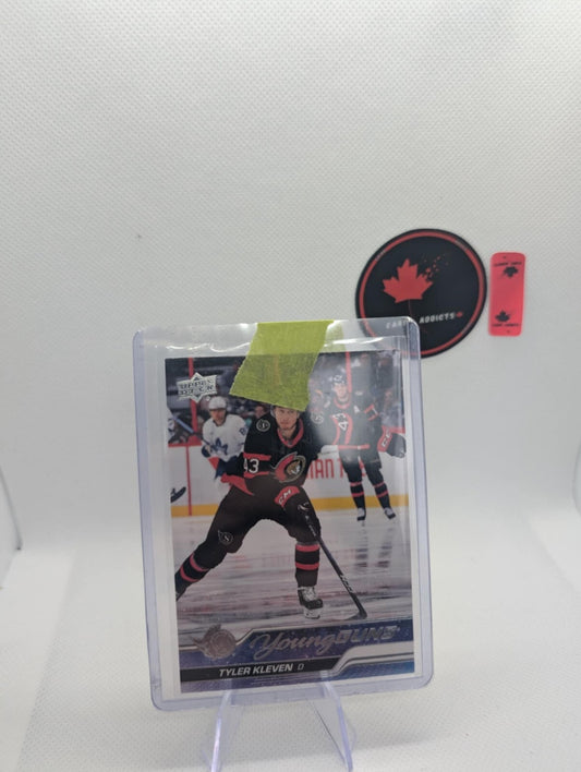 2023-2024 Upper Deck Series 1 Tyler Kleven #235 Young Guns