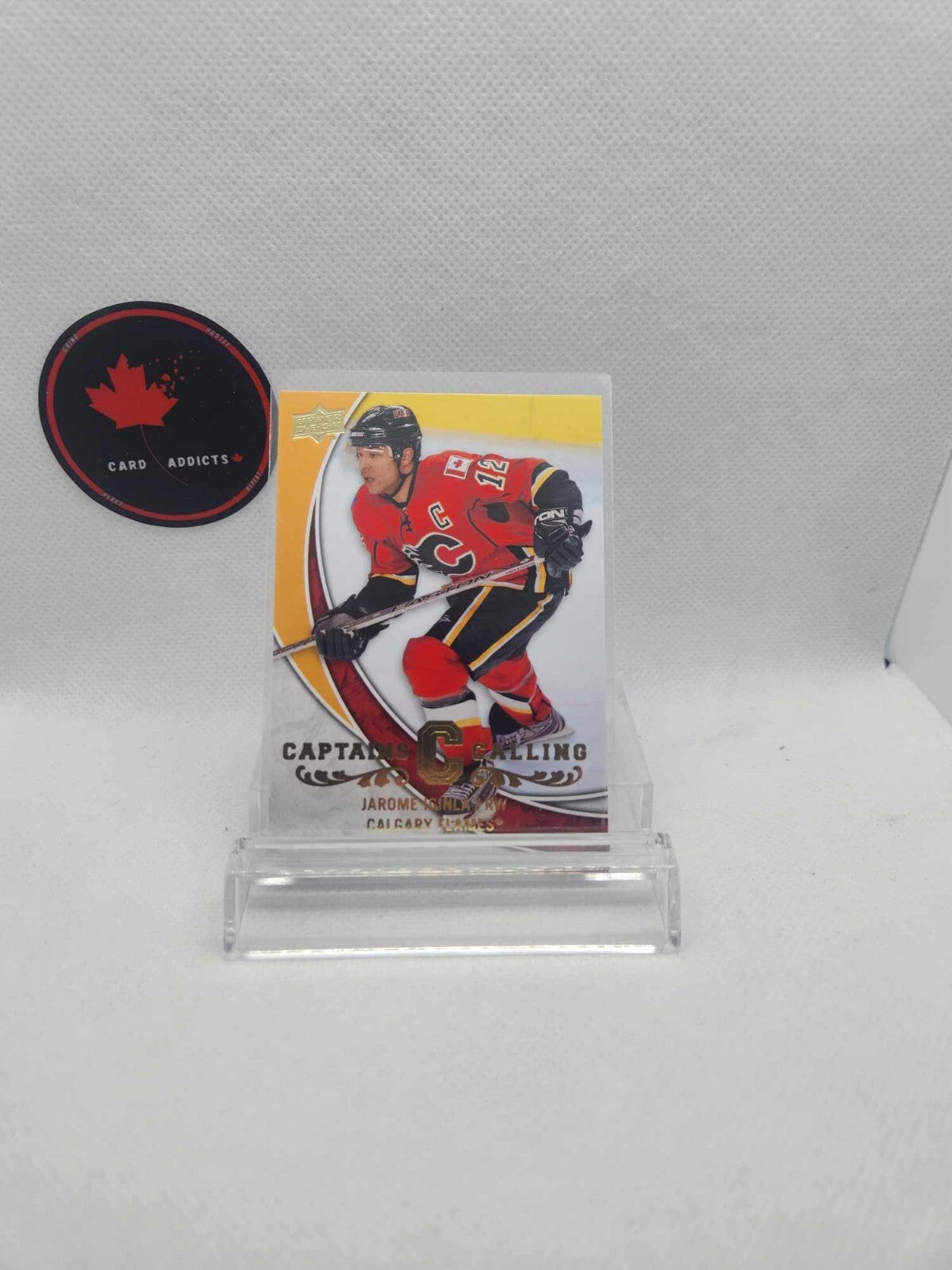 2008-09 Upper Deck Captains Calling #CPT2 Jarome Iginla - Calgary Flames