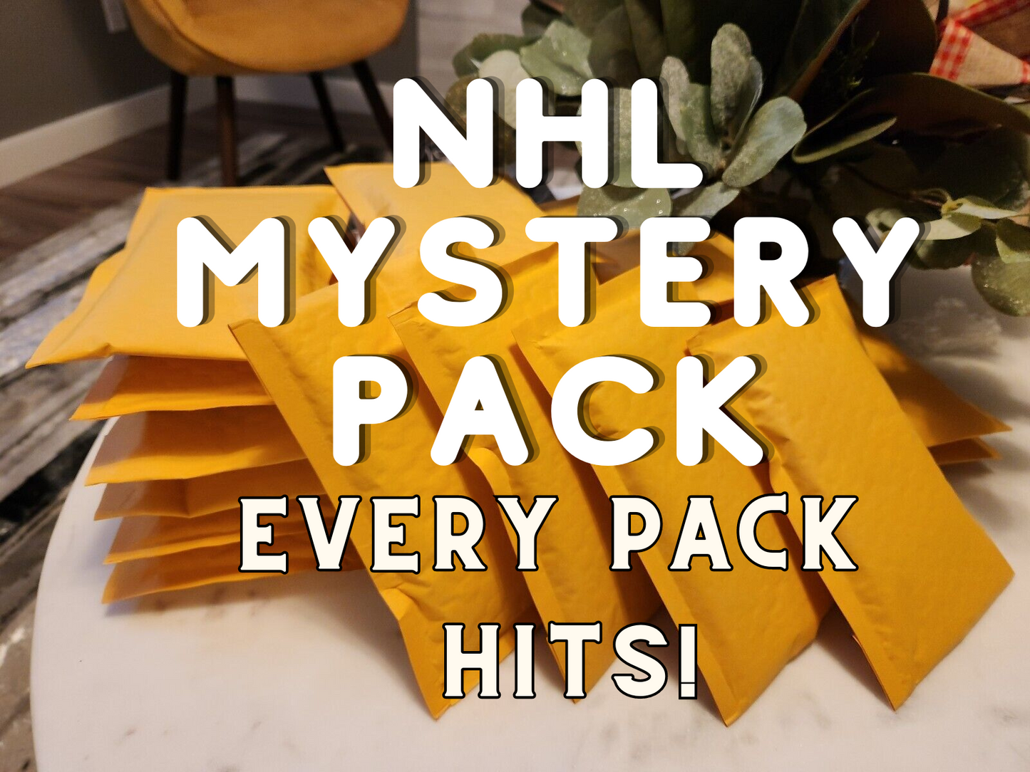 MYSTERY PACK HOCKEY CARDS-EVERY PACK HAS HITS: JERSEY AUTO YOUNG GUNS-100+ SOLD