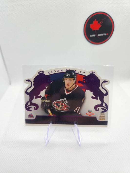 2002-03 Crown Royale Purple #109 Rick Nash/799 - Columbus Blue Jackets