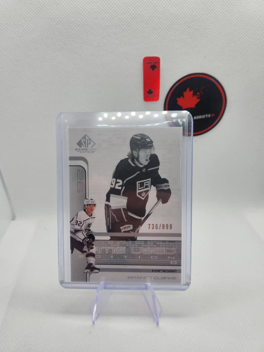 Brandt Clarke Sp Game Used Game Used Edition /999