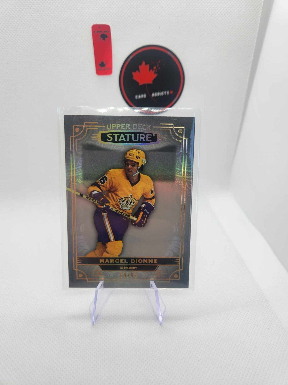 2022-23 Upper Deck Stature Marcel Dionne /99 #19 Los Angeles Kings