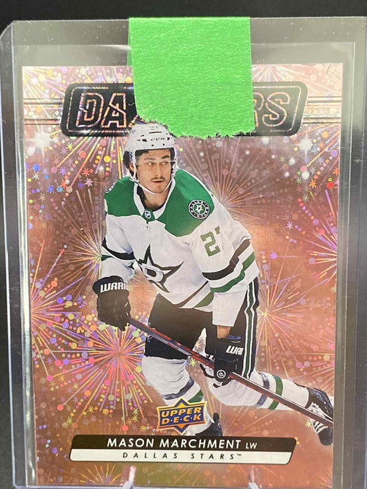 23-24 UD Series 1 Hockey PINK Dazzlers DZ-3 Mason Marchment
