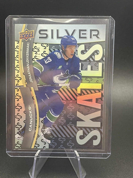 SILVER SKATES GOLD Upper Deck 2024/25 Extended JONATHAN LEKKERIMAKI SS - /250