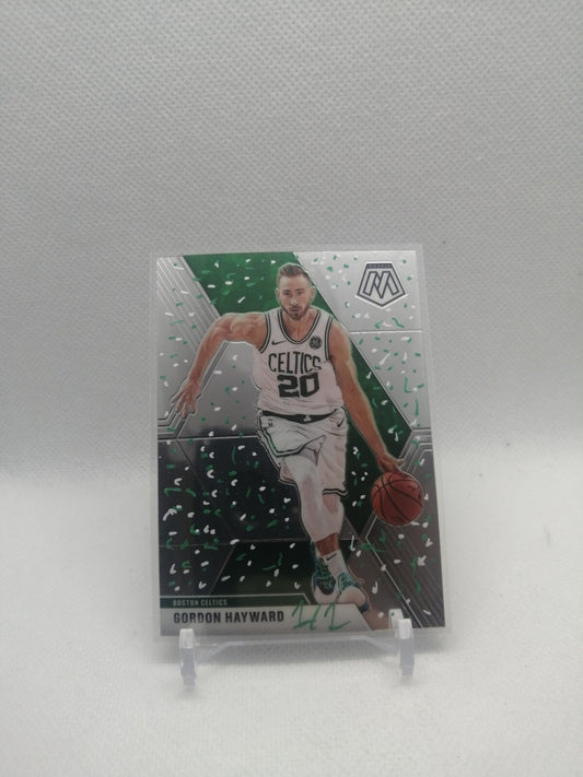 2019-20 Panini Mosaic Gordon Hayward  Art Attack Custom 1/1