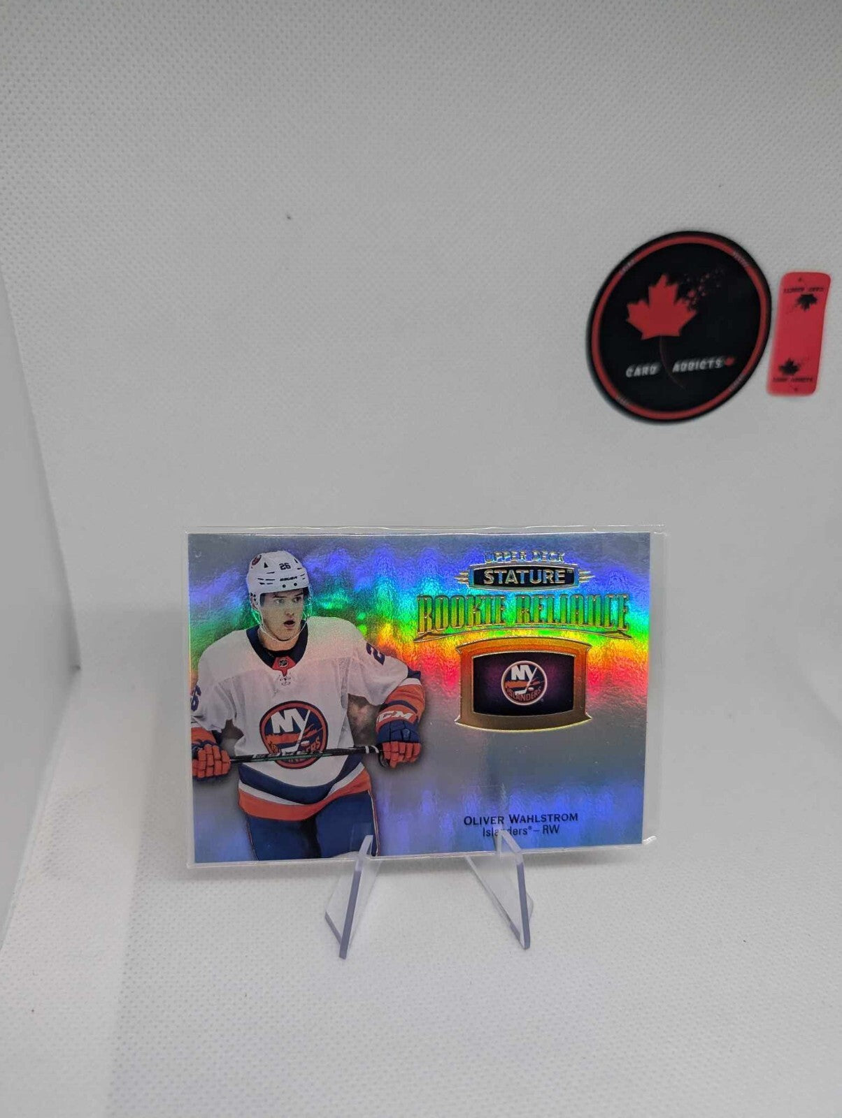 2019-20 Upper Deck Stature Reliance Oliver Wahlstrom #RR-14 Rookie