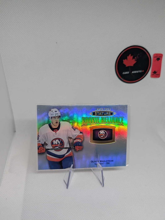 2019-20 Upper Deck Stature Reliance Oliver Wahlstrom #RR-14 Rookie