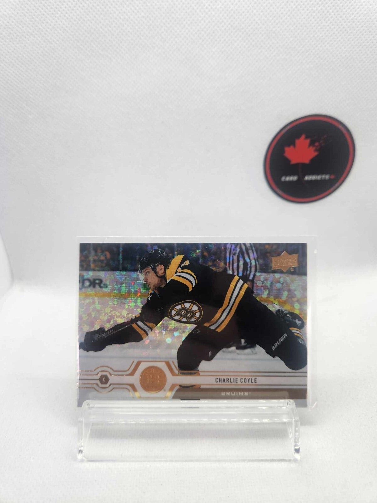 2019-20 Upper Deck Speckled Rainbow Foil Charlie Coyle #9