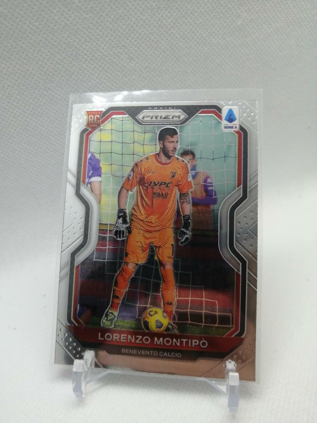 2020-21 Chronicles Lorenzo Montipo Prizm Silver Prizm Rookie #20 Serie A RC