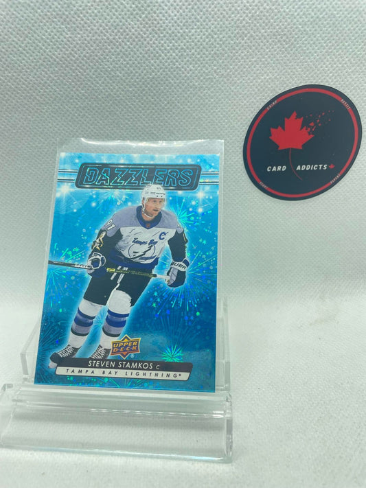 2023-24 Upper Deck Steven Stamkos #DZ-21 Tampa Bay Lightning Dazzlers Blue NHL