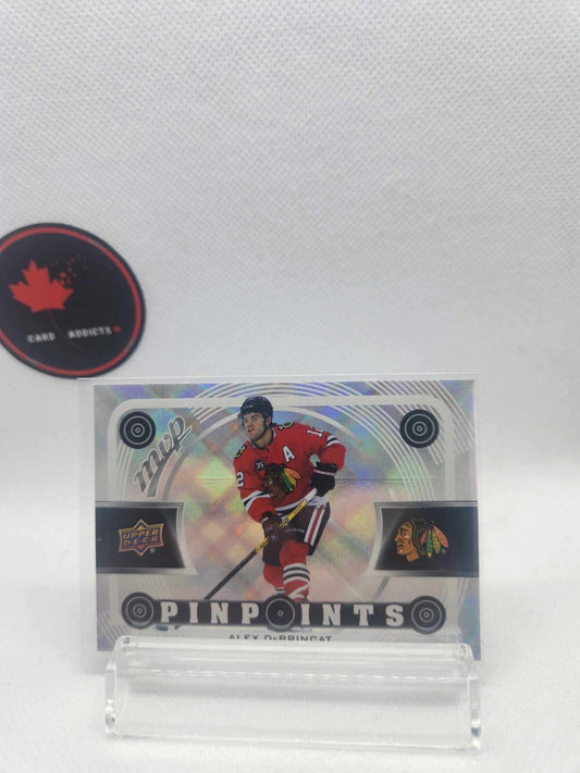 Alex DeBrincat 2022-23 UD MVP Hockey Pinpoints PP-11 Chicago Blackhawks