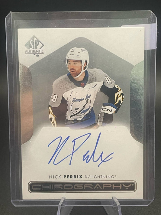 NICK PERBIX AUTO CHIROGRAPHY ROOKIE 2022-23 SP AUTHENTIC AUTOGRAPH 2 available