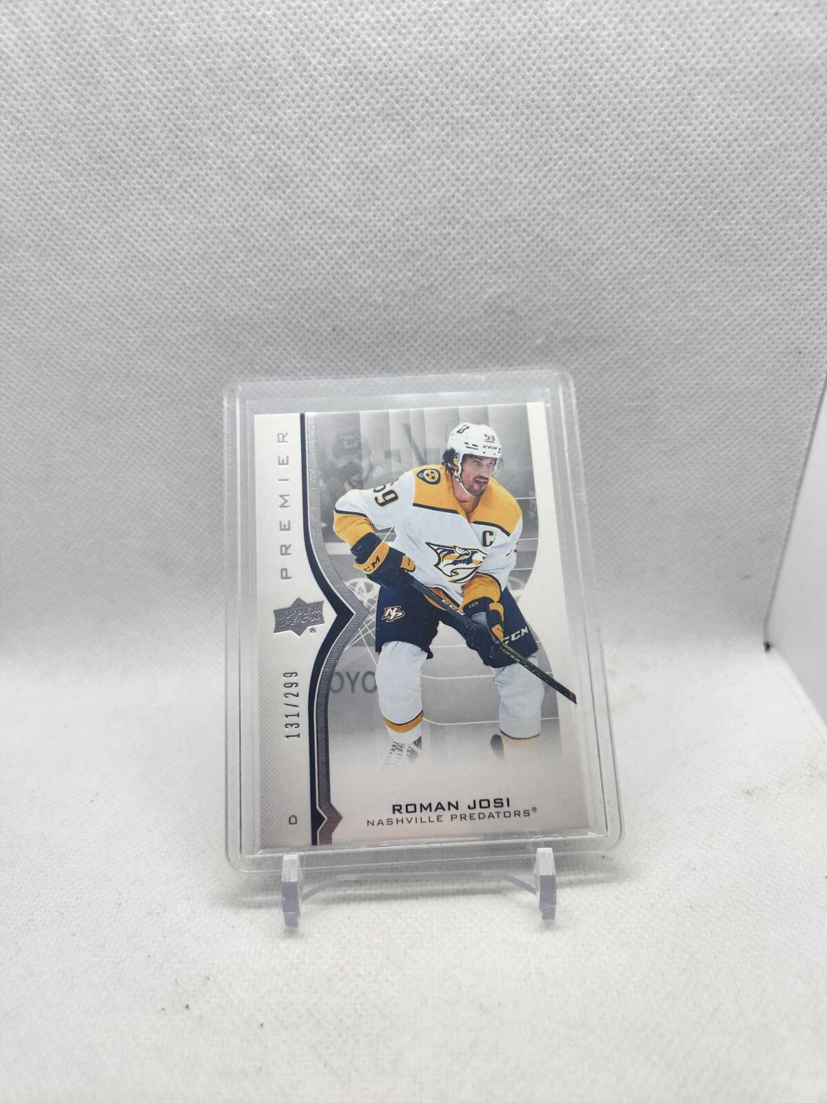 Roman Josi 2020-21 Upper Deck Premier Base Card #42 /299