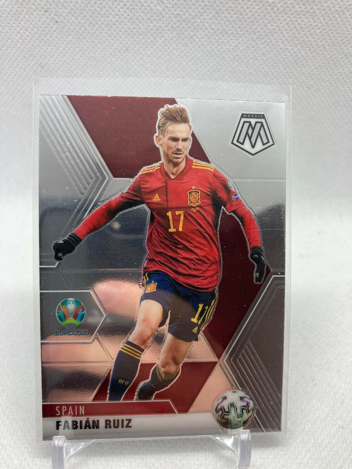 2021 Panini Mosaic Soccer #161 Fabian Ruiz - Spain