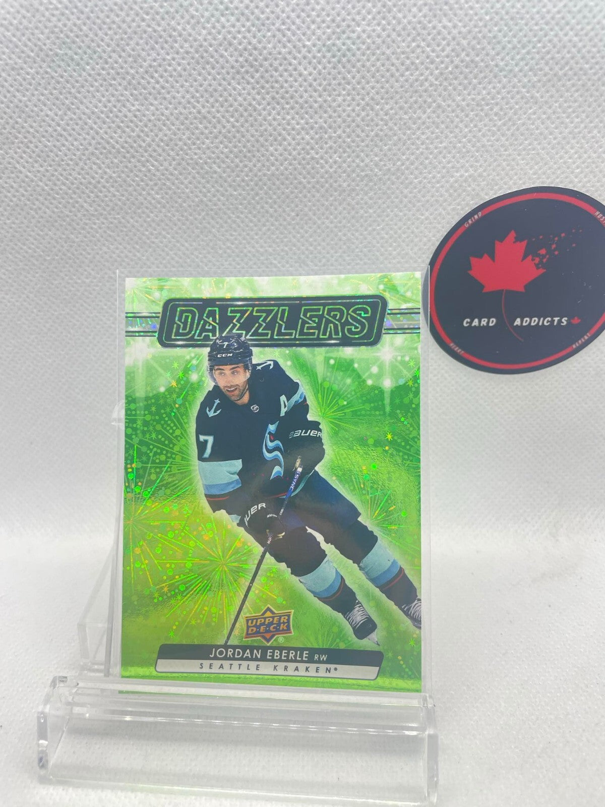 2023-24 UPPER DECK GREEN DAZZLERS JORDAN EBERLE