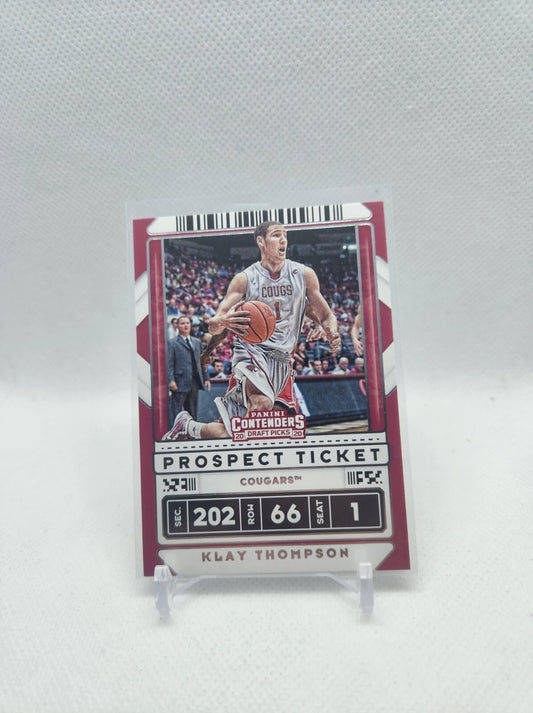 Klay Thompson 2020 Contenders Draft Picks Prospect Ticket Variation Card #6