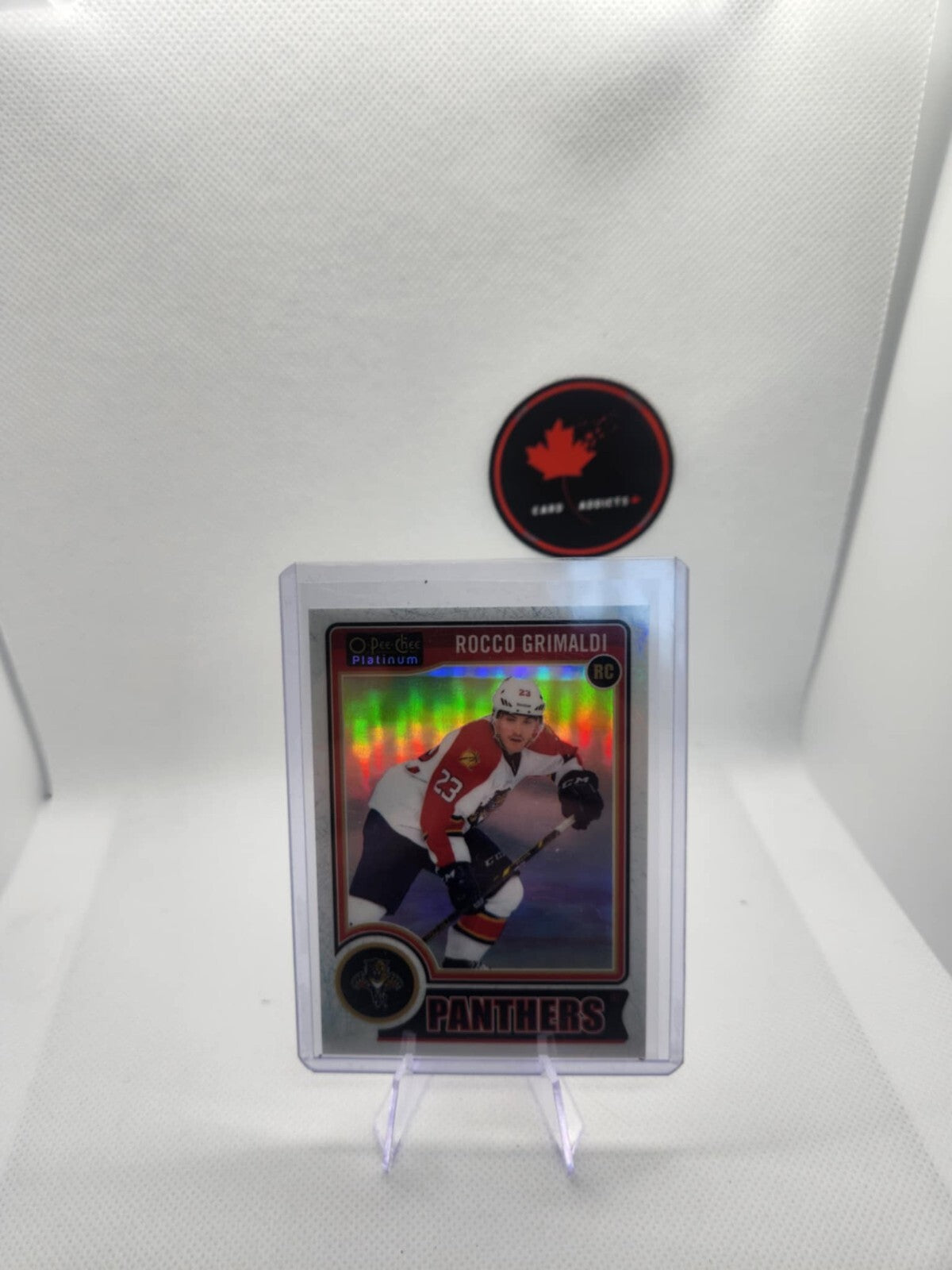 2014-15 O-Pee-Chee Platinum Rainbow Rookie Rocco Grimaldi #181