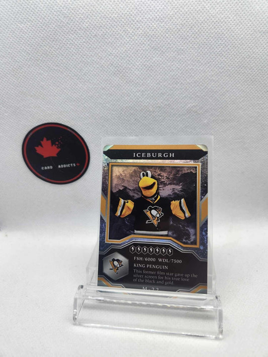2021-22 Upper Deck MVP Mascot Gaming Cards #M-22 Iceburgh Pittsburgh Penguins