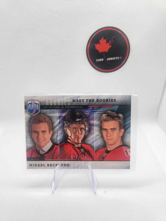 Mikael Backlund 2009-10 (FLAMES) Be A Player Meet The Rookies #MR5 /499