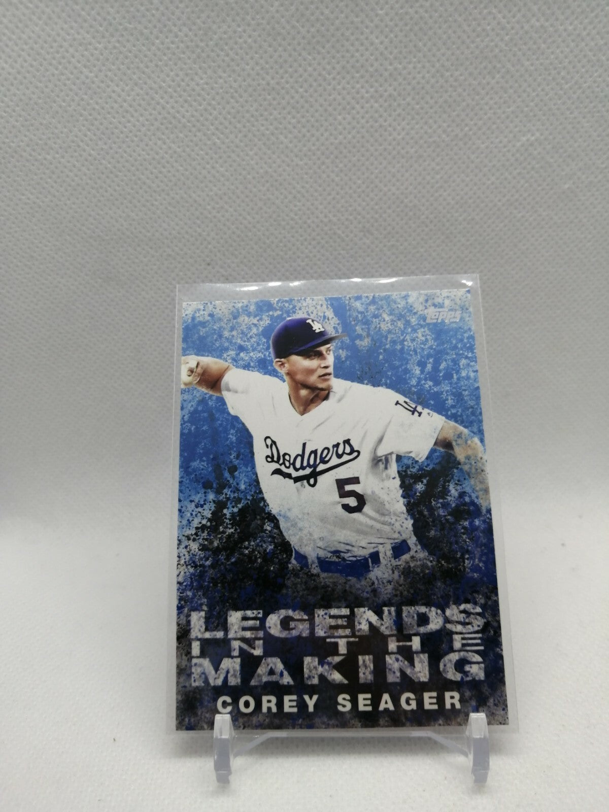 COREY SEAGER 2018 Topps Series 1 LEGENDS IN THE MAKING Blue #LTM-CE DODGERS