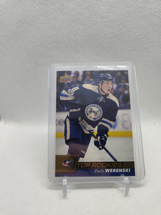 Zach Werenski Top Rookies 2017-18 Upper Deck Hockey