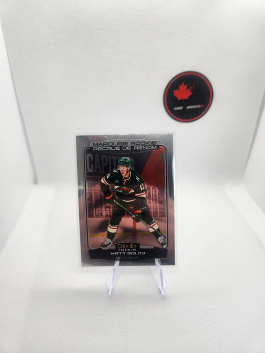2022-23 O-Pee-Chee Platinum Matt Boldy Marquee Rookie #202