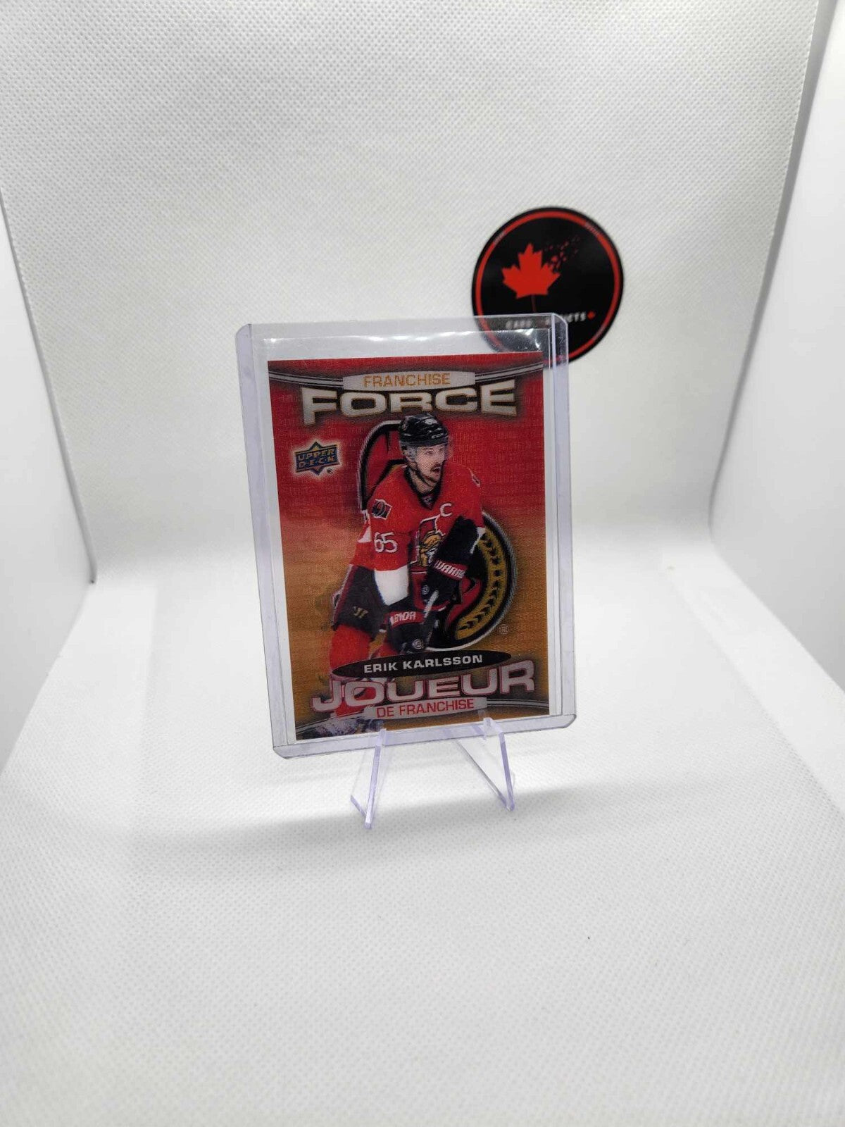 2016/17 Tim Hortons UD * FRANCHISE FORCE* ERIK KARLSSON FF 7 HOLO 3D 2 Available