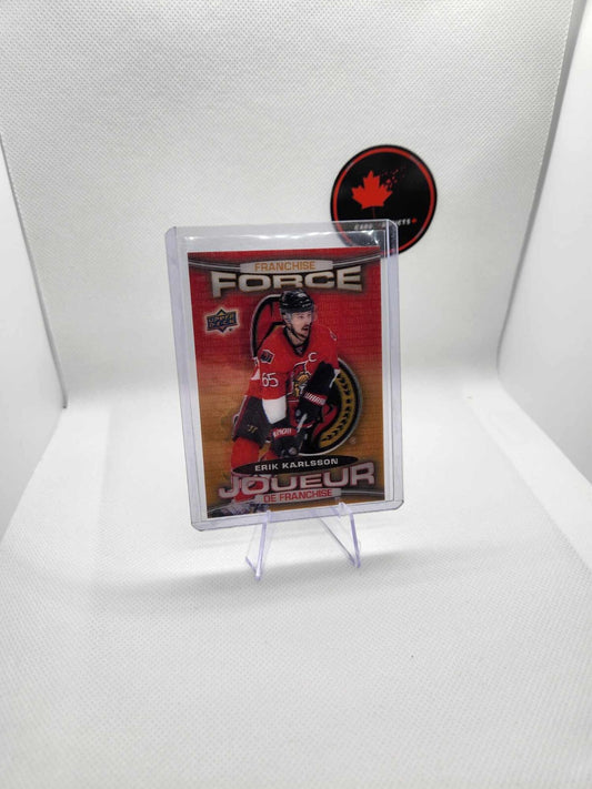2016/17 Tim Hortons UD * FRANCHISE FORCE* ERIK KARLSSON FF 7 HOLO 3D 2 Available