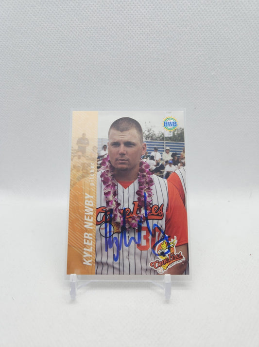 Kyler Newby Hand Signed Auto