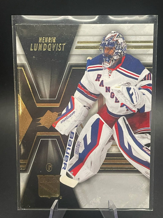 2014-15 SPx #55 Henrik Lundqvist ** NY Rangers
