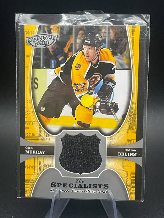 GLEN MURRAY 2005/06 05/06 UD POWER PLAY THE SPECIALISTS GAME JERSEY