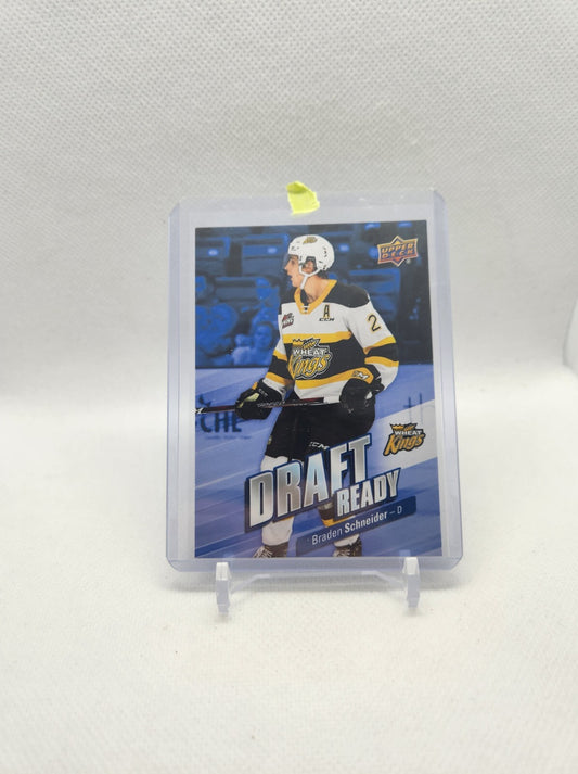 2019-20 Upper Deck CHL Hockey Draft Ready #DR-10 Braden Schneider