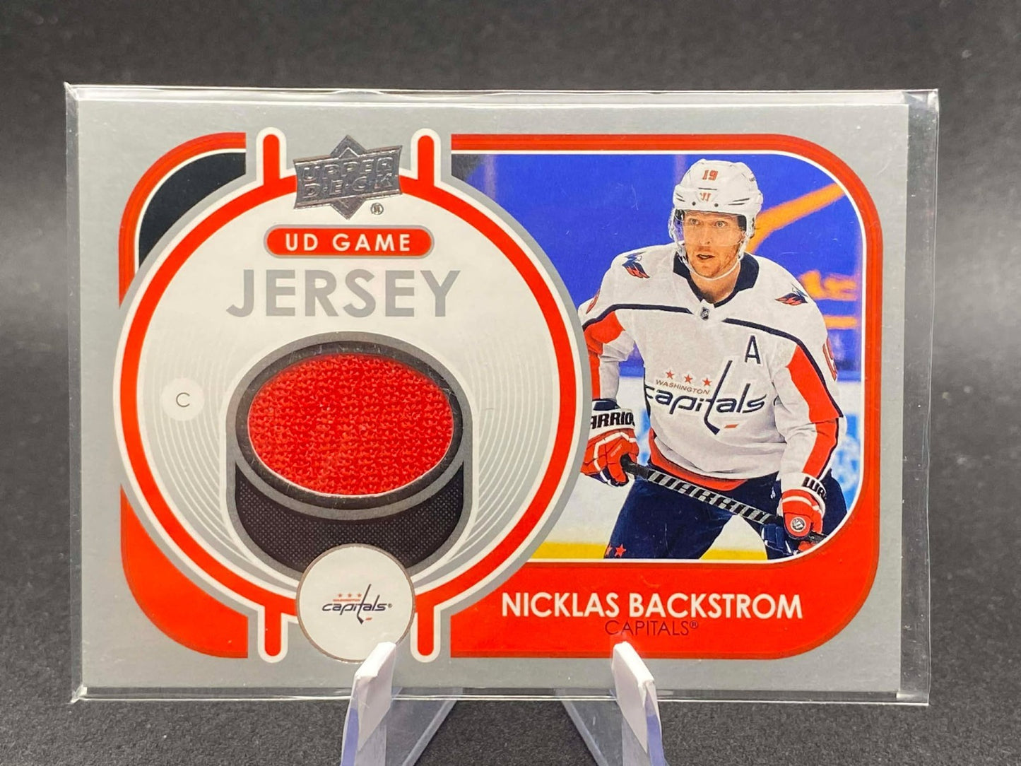 2021-22 Upper Deck Series 1 - Ud Game Jersey Nicklas Backstrom #GJ-NB