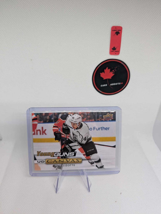 2019-20 Upper Deck Young Guns Canvas Hockey Rookie RC #C102 Blake Lizotte