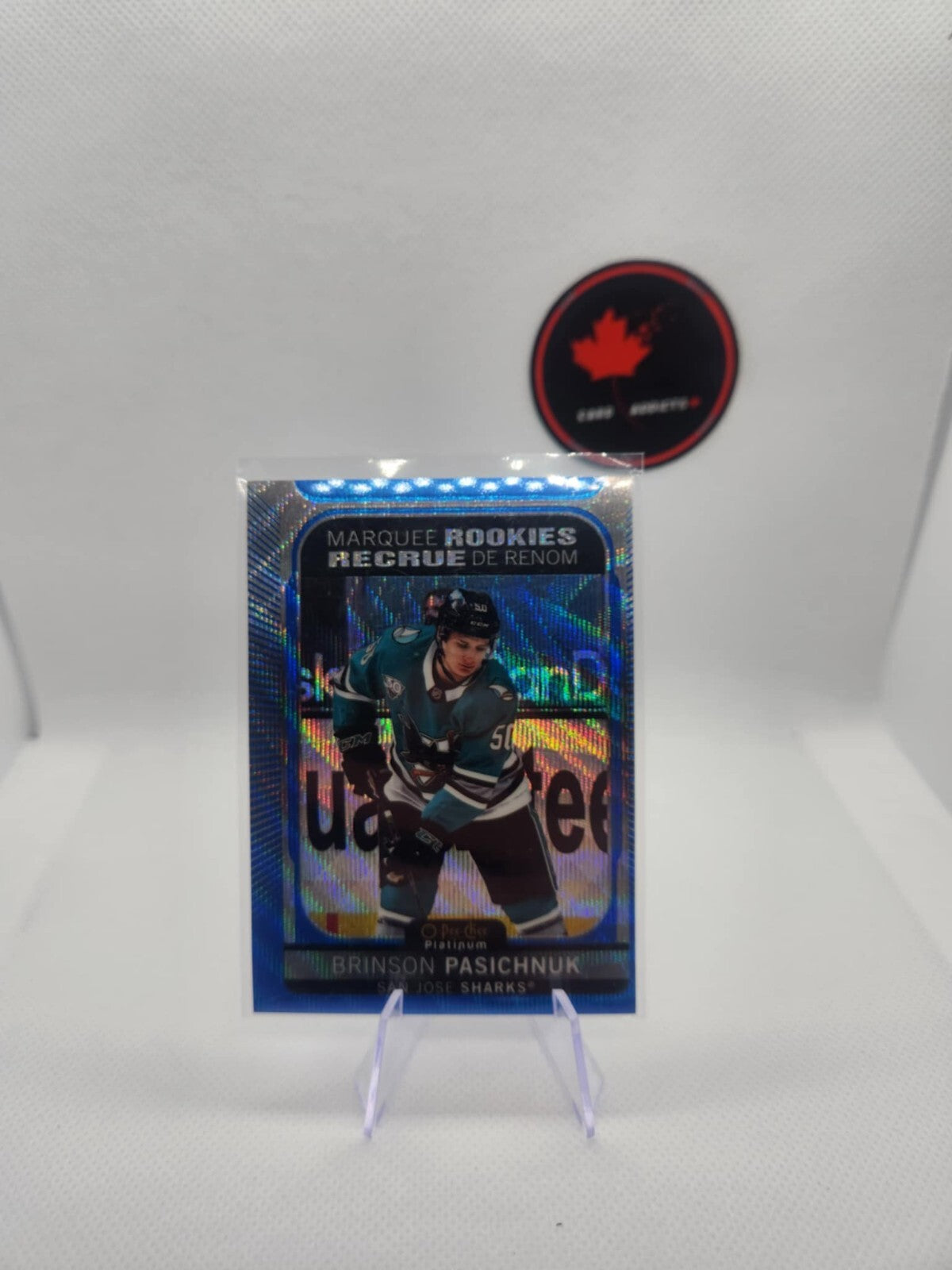 Brinson Pasichnuk •2021-22 O-pee-chee Platinum Blue Surge Marquee Rookie