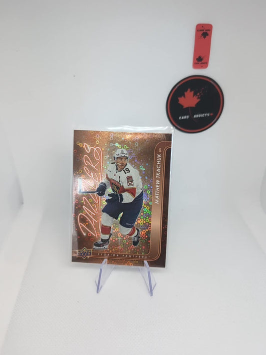 2024-25 Upper Deck Series 2 Dazzlers Orange Matthew Tkachuk DZ-88