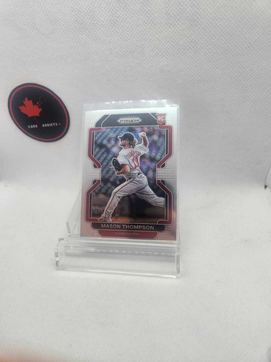 2022 PANINI PRIZM ROOKIE Mason Thompson Washington Nationals #28 R18