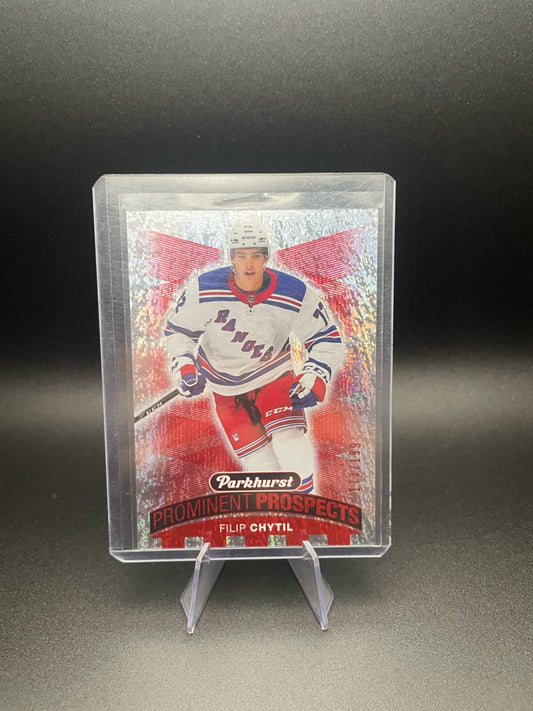 2017-18 UPPER DECK PARKHURST PROMINENT PROSPECTS RED FILIP CHYTIL /199