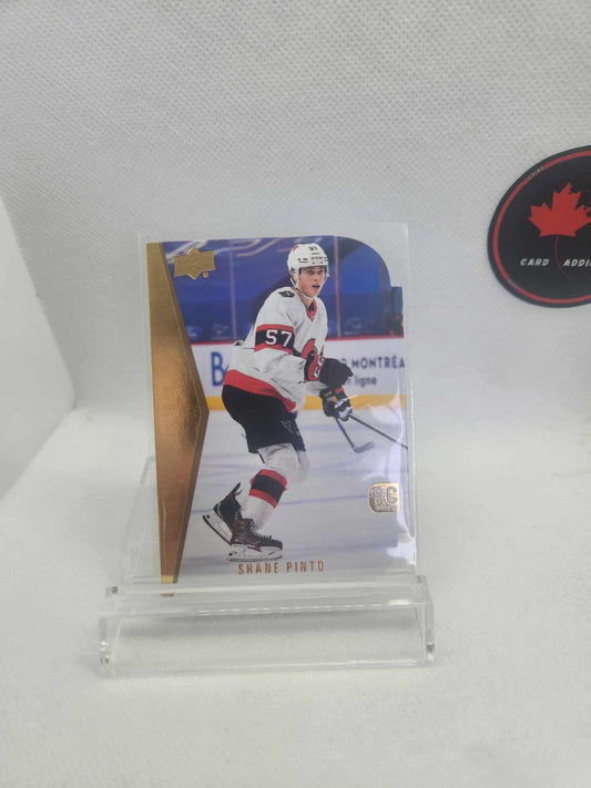 2021-22 Upper Deck Series 1 Die-Cut Rookie Tribute Shane Pinto #RDT-8 Senators