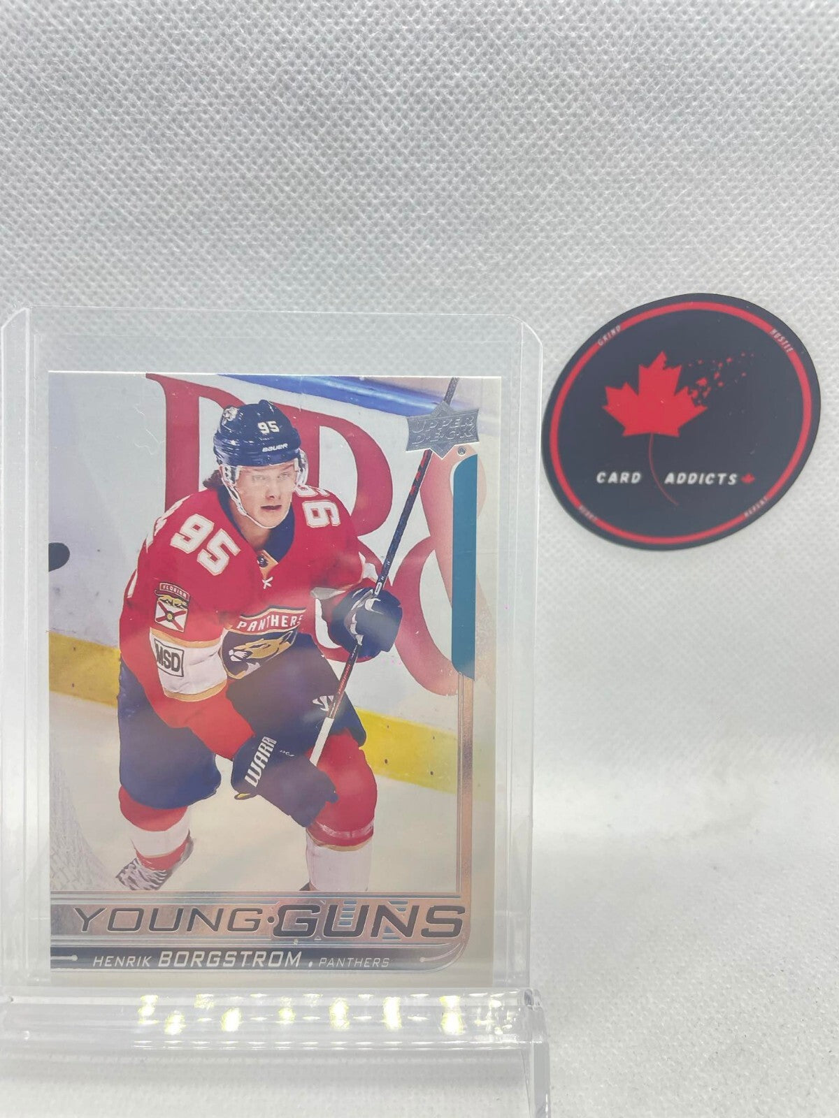 Henrik Borgstrom 2018-19 Upper Deck Young Guns RC #461 Florida Panthers