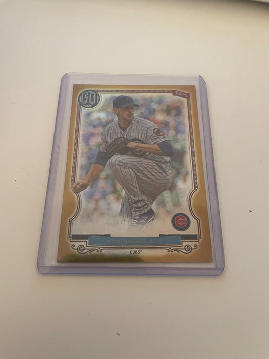2020 Topps Gypsy Queen Kyle Hendricks /50 Chrome GOLD REFRACTOR Cubs  REF IJ