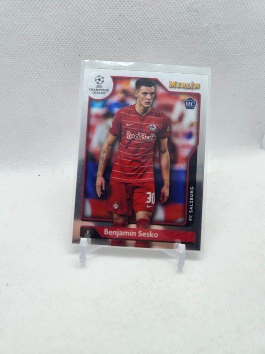 2021-22 Topps Merlin Chrome Rookie Hannibal Man United #55
