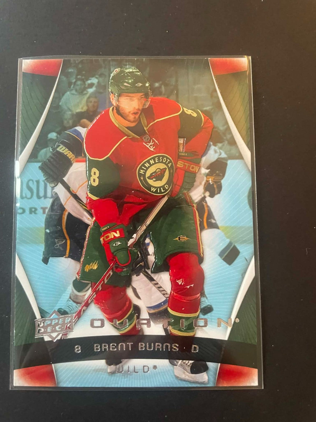 2009-10 Upper Deck Ovation Hockey 65 Brent Burns REF I